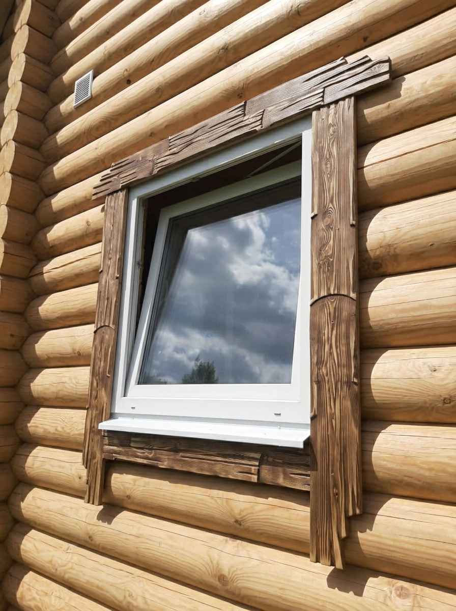 Резной наличник " Щепа" заказать