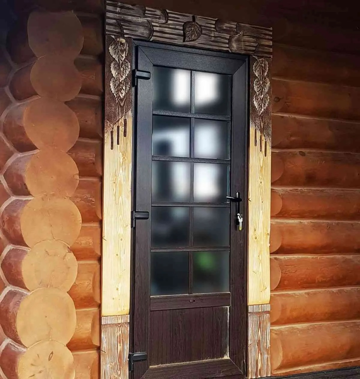 Резной наличник " Листья березы" заказать Резной наличник " Листья березы" заказать