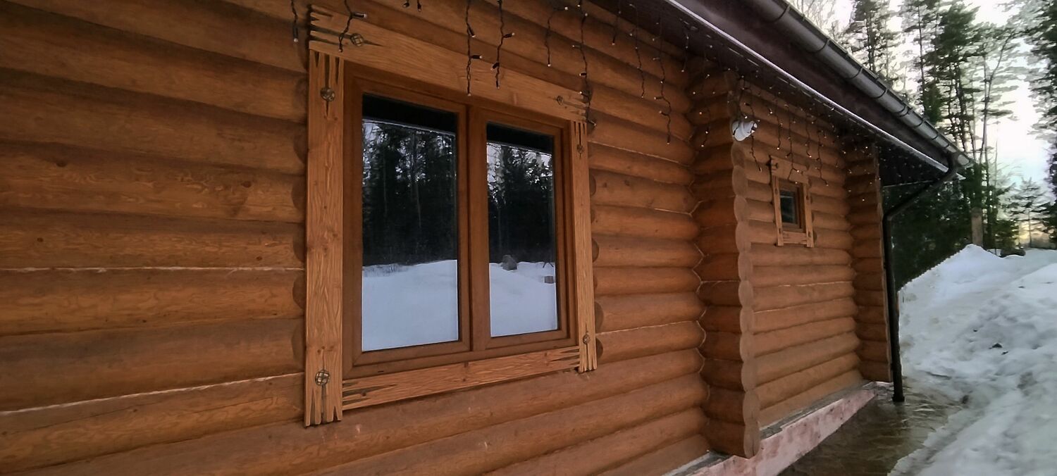резные деревянные наличники на окна